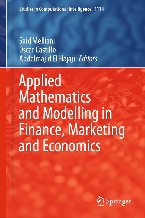 Produktbild: Applied Mathematics and Modelling in Finance, Marketing and Economics