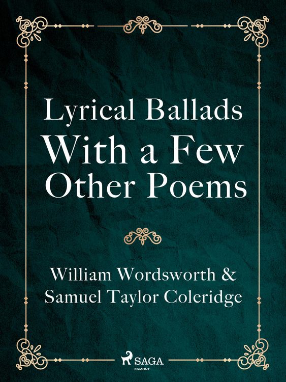 Produktbild: Lyrical Ballads, With a Few Other Poems