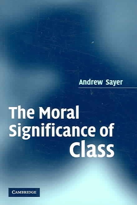 Produktbild: The Moral Significance of Class