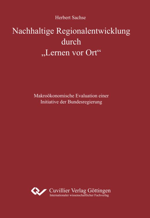 Produktbild: Nachhaltige Regionalentwicklung durch "Lernen vor Ort"