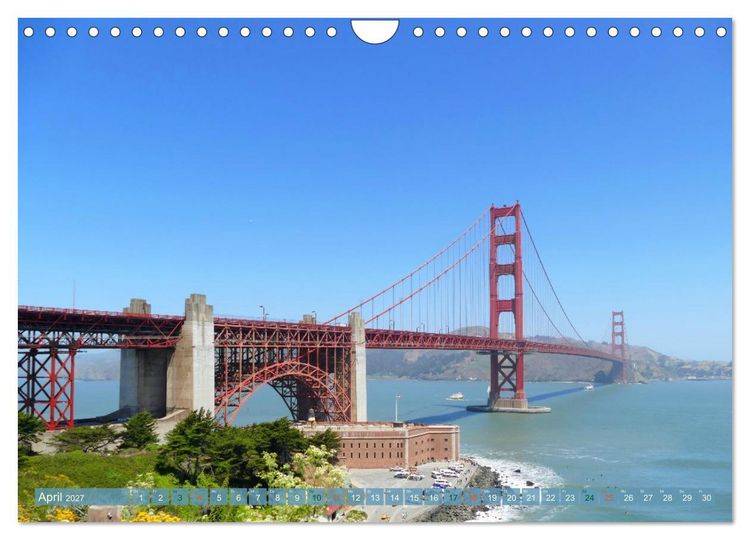 Produktbild: Discover the West (Wandkalender 2027 DIN A4 quer), CALVENDO Monatskalender