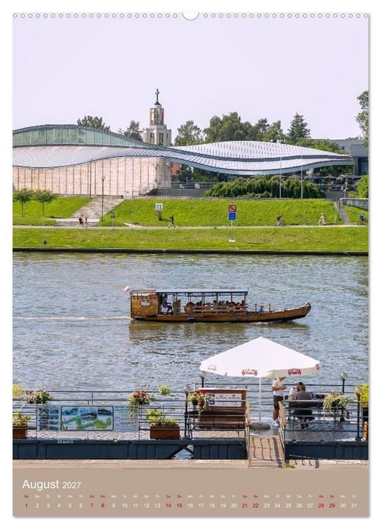 Produktbild: Zeitloses Krakau. Zwischen K&ouml;nigen, Kirchen und Kopfsteinpflaster (hochwertiger Premium Wandkalender 2027 DIN A2 hoch), Kunstdruck in Hochglanz