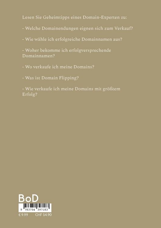 Produktbild: So verkaufen Sie erfolgreich Domains