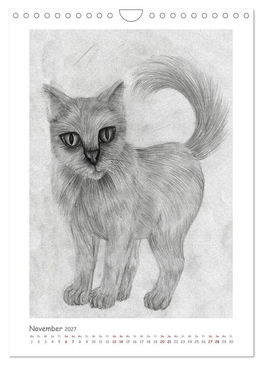 Produktbild: Die Sprache der Augen: Die Seele von Hund und Katze in handgemalten Portr&auml;ts (Wandkalender 2027 DIN A4 hoch), CALVENDO Monatskalender