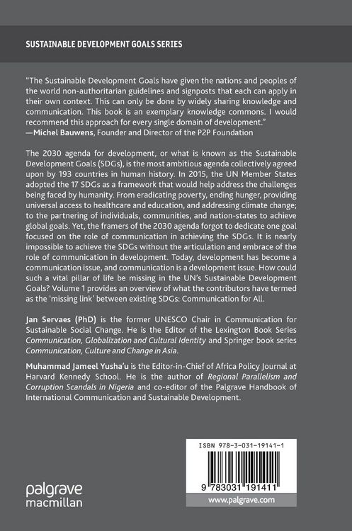 Produktbild: SDG18 Communication for All, Volume 1