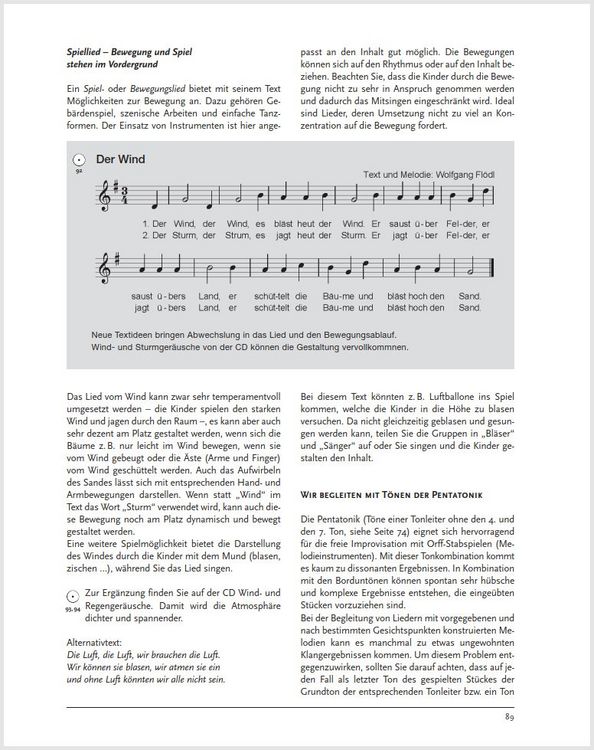 Produktbild: Musikalische Fr&uuml;herziehung in Vorschule und Kindergarten