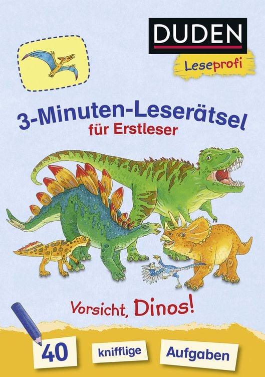 Bild vom Artikel Duden Leseprofi – 3-Minuten-Leserätsel für Erstleser: Vorsicht, Dinos! vom Autor Susanna Moll