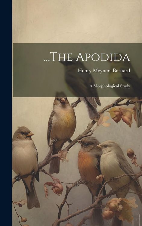 Produktbild: ...The Apodida: A Morphological Study
