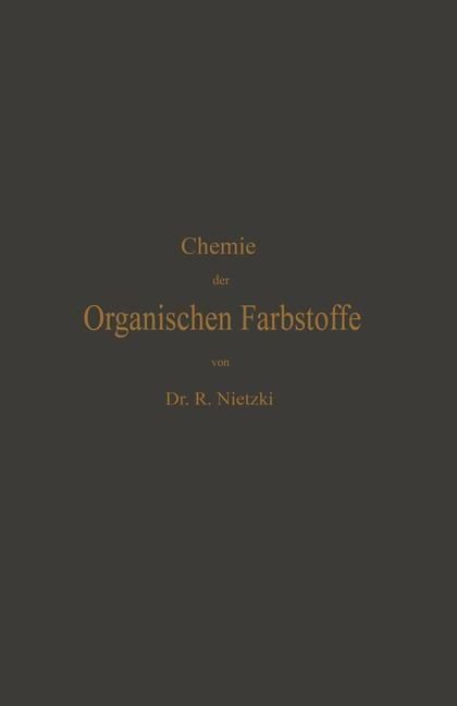 Produktbild: Chemie der Organischen Farbstoffe