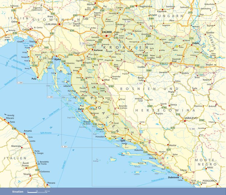 Produktbild: TRESCHER Reisef&uuml;hrer Kroatien