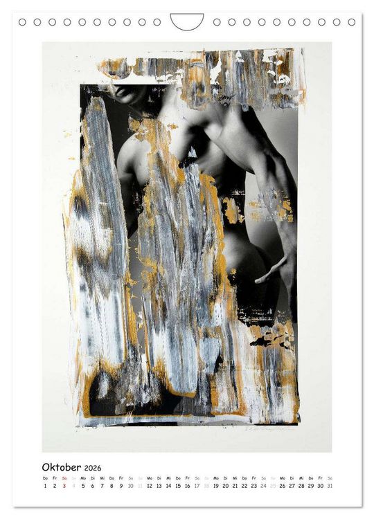 Produktbild: Overpainted ... M&auml;nner (Wandkalender 2026 DIN A4 hoch), CALVENDO Monatskalender