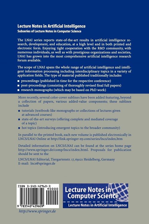 Produktbild: AI 2001: Advances in Artificial Intelligence