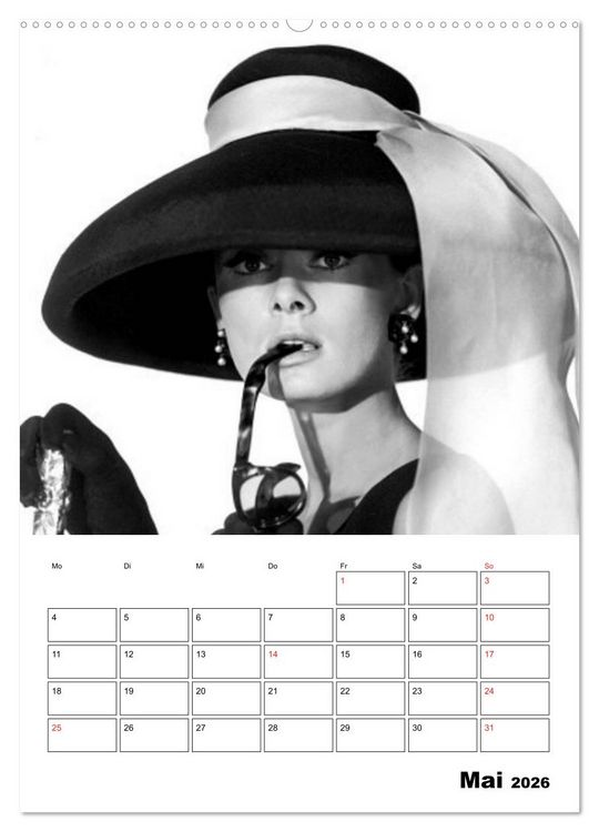 Produktbild: Legenden - Unvergessene Filmstars (Wandkalender 2026 DIN A2 hoch), CALVENDO Monatskalender