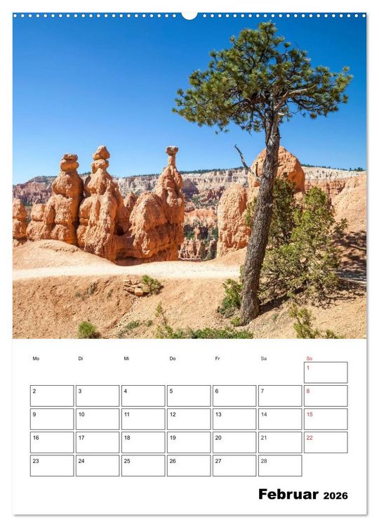 Produktbild: USA S&uuml;dwest Facettenreiche Landschaften (Wandkalender 2026 DIN A2 hoch), CALVENDO Monatskalender