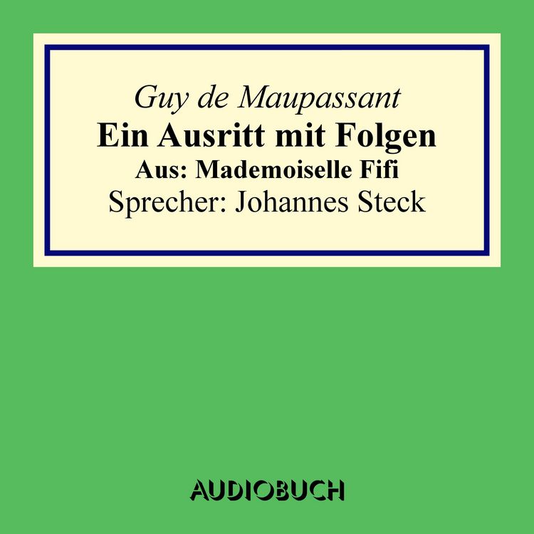 Produktbild: Ein Ausritt mit Folgen. Aus: Mademoiselle Fifi