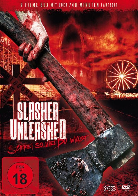 Slasher Unleashed - Schrei so viel du willst [3 DVDs]