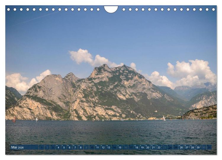 Produktbild: Gardasee. Lago di Garda (Wandkalender 2026 DIN A4 quer), CALVENDO Monatskalender