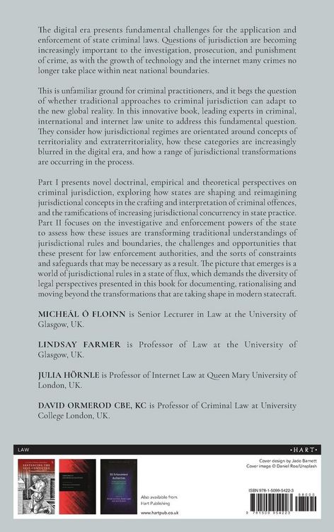 Produktbild: Transformations in Criminal Jurisdiction