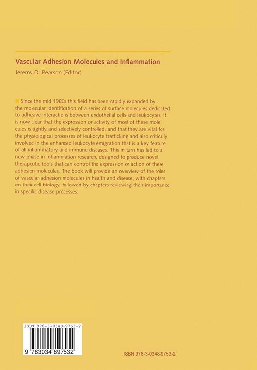 Produktbild: Vascular Adhesion Molecules and Inflammation