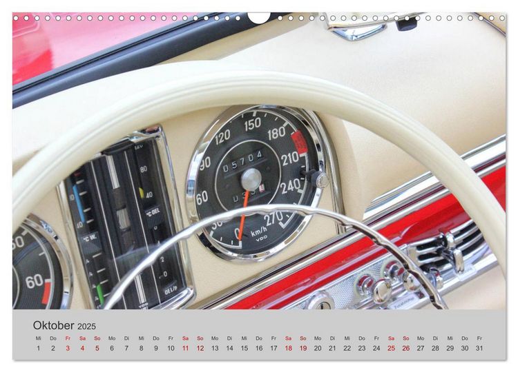 Produktbild: Der SL - &Auml;sthetik pur von Mercedes Benz (Wandkalender 2025 DIN A3 quer), CALVENDO Monatskalender