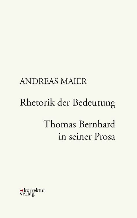 Produktbild: Rhetorik der Bedeutung