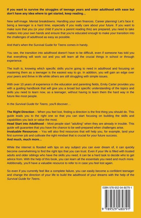 Produktbild: Survival Guide for Teens