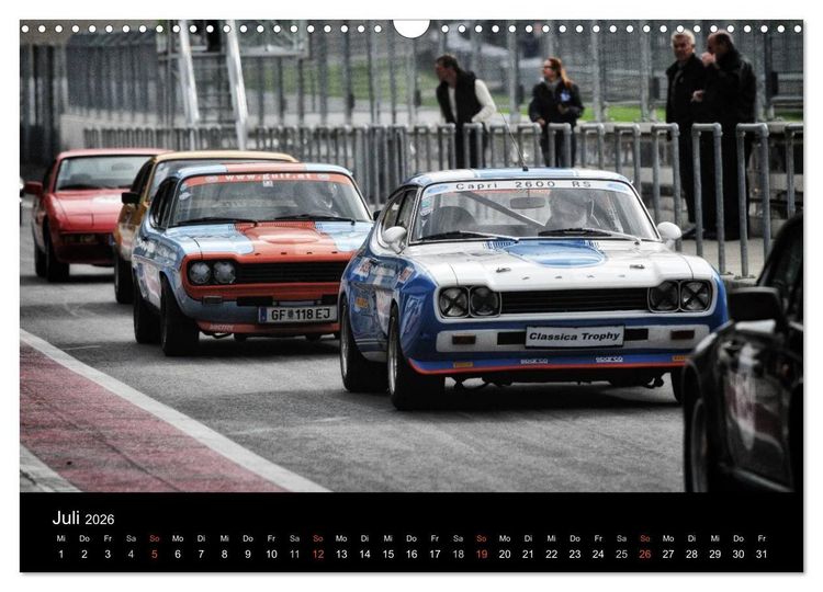 Produktbild: Raceday (Wandkalender 2026 DIN A3 quer), CALVENDO Monatskalender