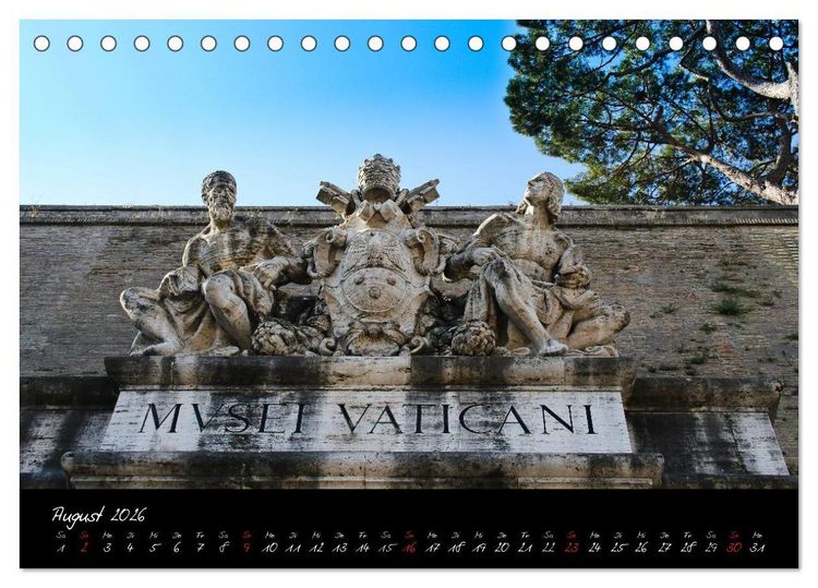 Produktbild: Rom (Tischkalender 2026 DIN A5 quer), CALVENDO Monatskalender