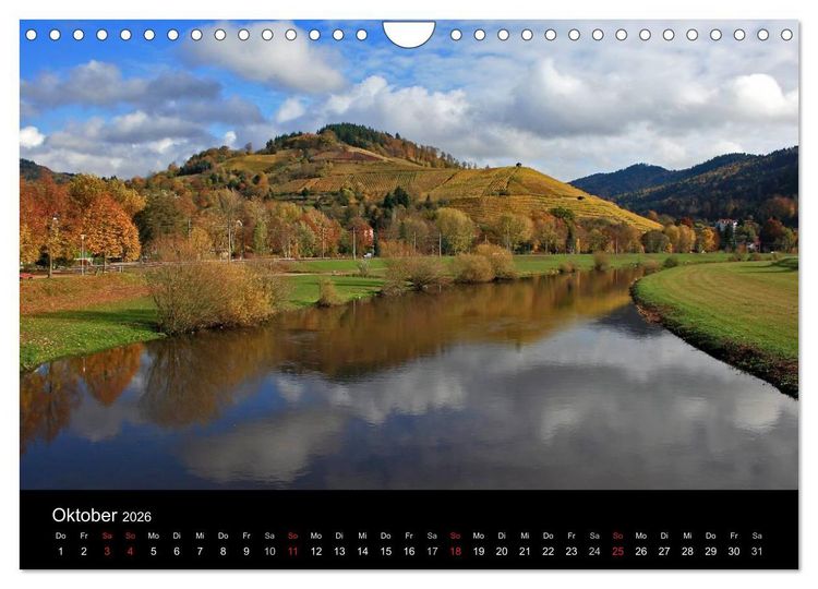 Produktbild: Die Ortenau (Wandkalender 2026 DIN A4 quer), CALVENDO Monatskalender