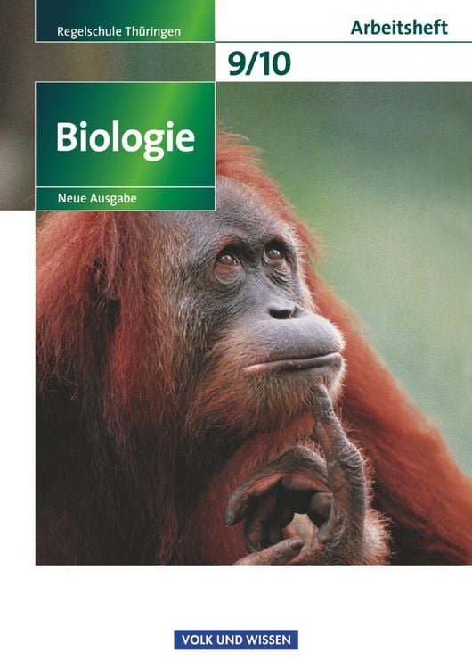 Produktbild: Biologie 9./10. Schuljahr - Arbeitsheft Regelschule Th&uuml;ringen