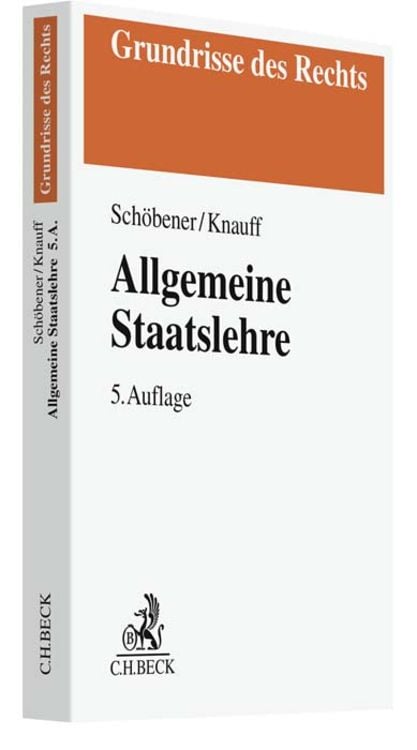 Bild vom Artikel Allgemeine Staatslehre vom Autor Burkhard Schöbener