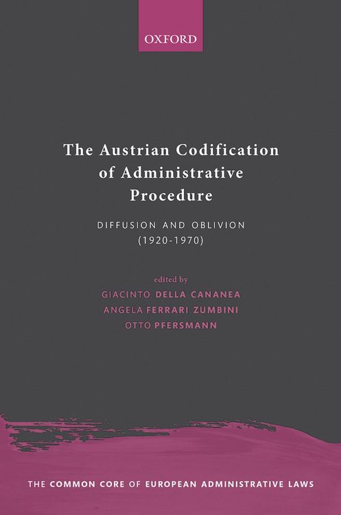 Produktbild: The Austrian Codification of Administrative Procedure
