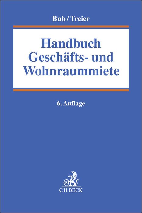 Produktbild: Handbuch Gesch&auml;fts- und Wohnraummiete