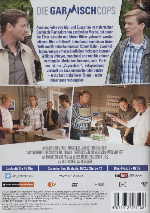 Produktbild: Die Garmisch-Cops - Staffel 1 [3 DVDs]