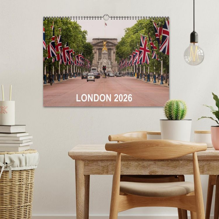 Produktbild: London 2026 (Wall Calendar 2026 DIN A3 landscape), CALVENDO 12 Month Wall Calendar