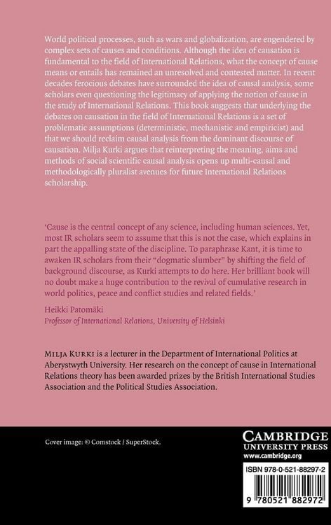 Produktbild: Causation in International Relations