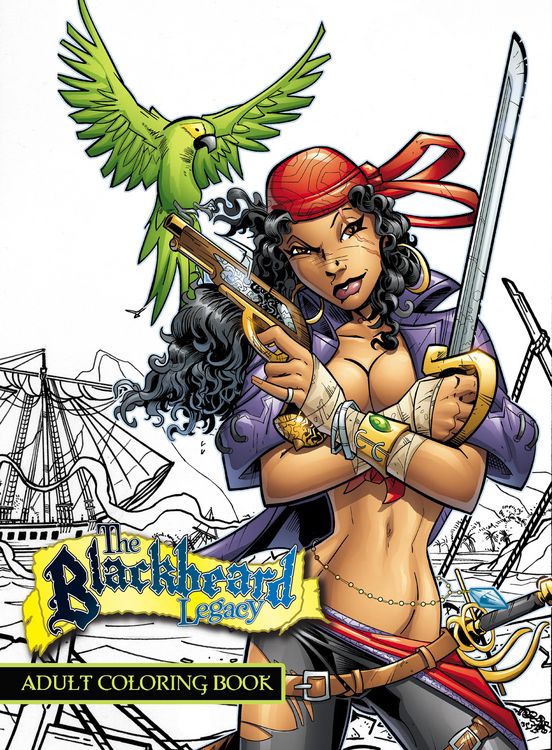 Produktbild: Blackbeard Legacy: Adult Coloring Book