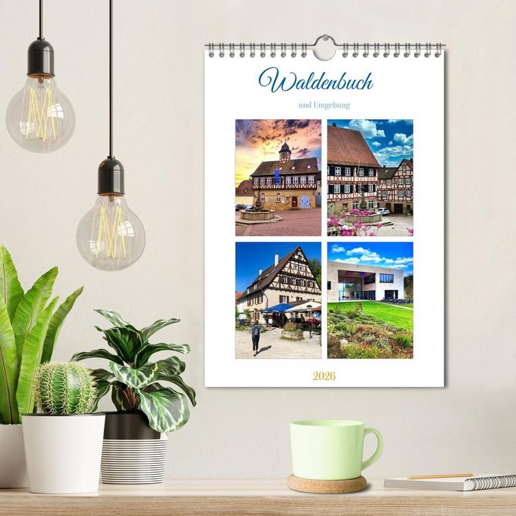 Produktbild: Waldenbuch und Umgebung (Wandkalender 2026 DIN A4 hoch), CALVENDO Monatskalender