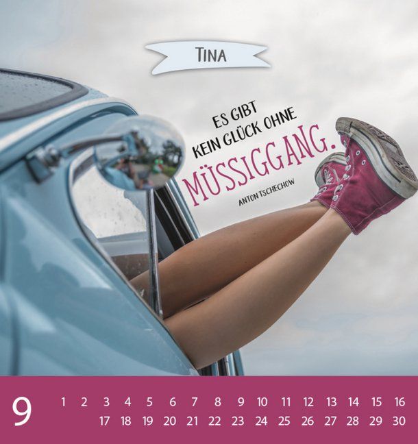 Produktbild: Namenskalender Tina
