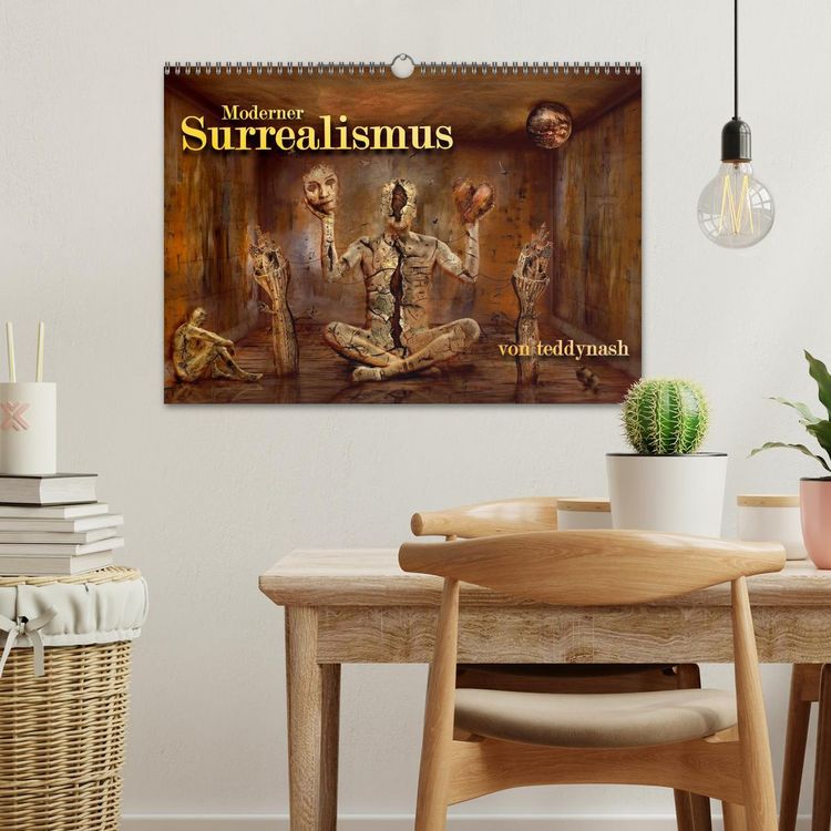 Produktbild: Moderner Surrealismus (Wandkalender 2026 DIN A3 quer), CALVENDO Monatskalender