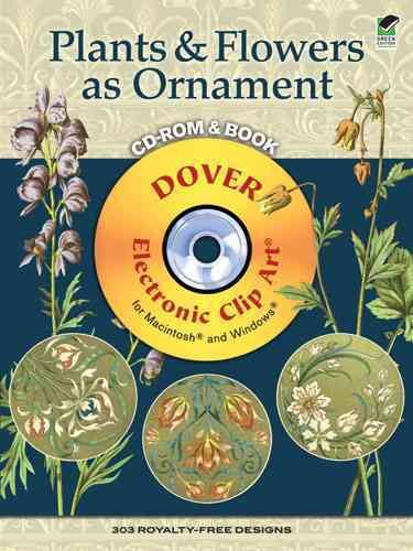 Produktbild: Plants & Flowers as Ornament CD-ROM and Book
