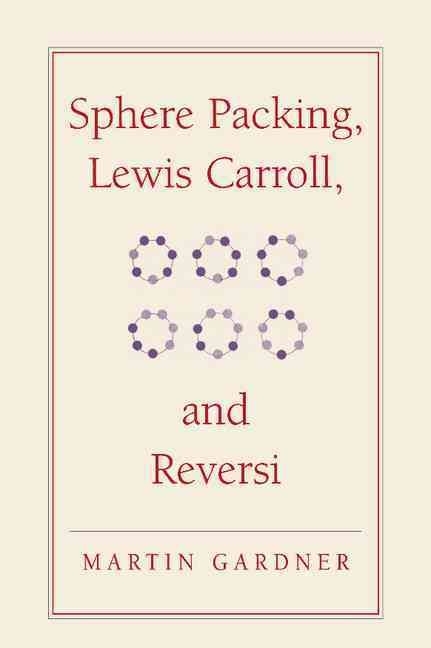 Produktbild: Sphere Packing, Lewis Carroll, and Reversi