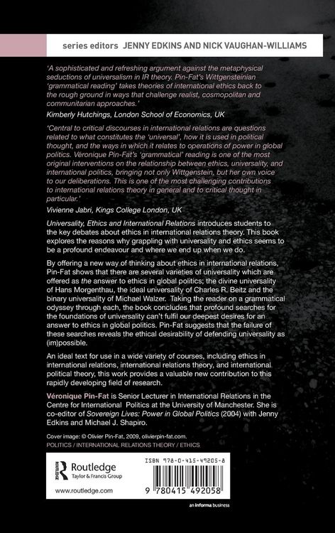 Produktbild: Universality, Ethics and International Relations