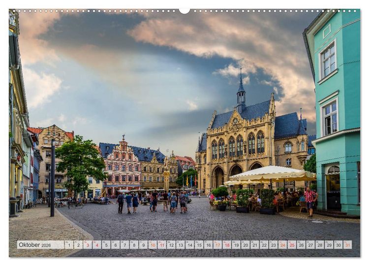 Produktbild: Th&uuml;ringen Impressionen (hochwertiger Premium Wandkalender 2026 DIN A2 quer), Kunstdruck in Hochglanz