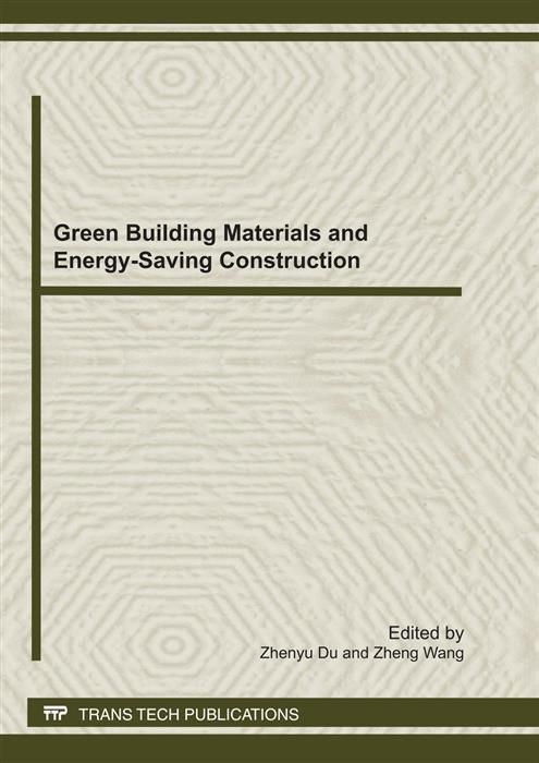 Produktbild: Green Building Materials and Energy-Saving Construction