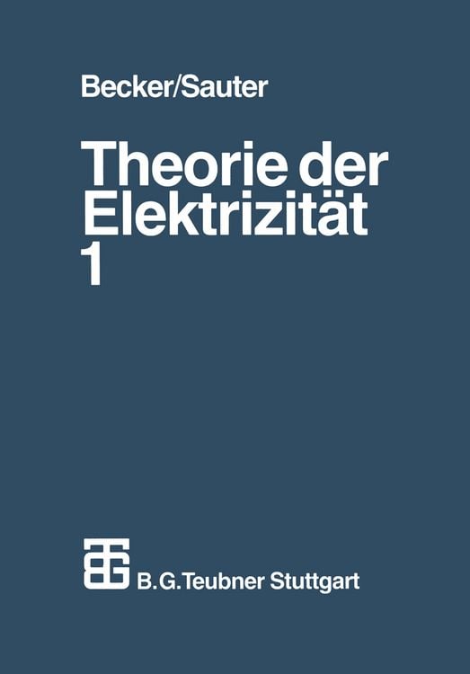 Produktbild: Theorie der Elektrizit&auml;t