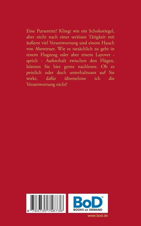 Produktbild: Eine Purserette ist kein Schokoriegel