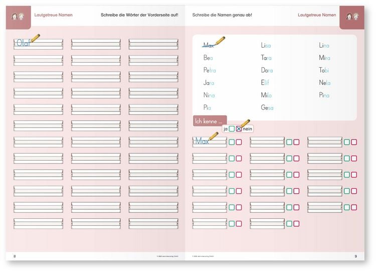 Produktbild: Mein Blitzheft 1 - Blitzw&ouml;rter lesen und abschreiben