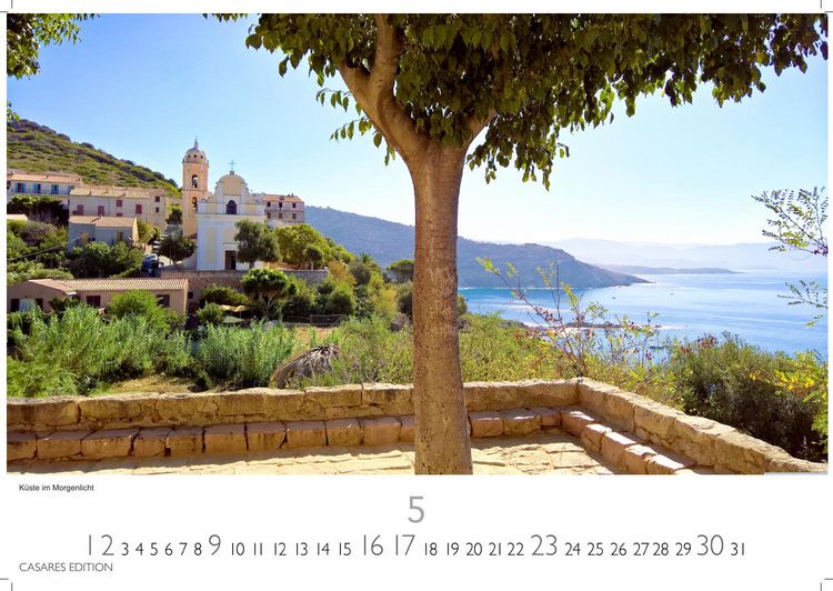 Produktbild: Korsika Kalender 2027 &ndash; Wandkalender | Fotokalender Frankreich 24x35cm &ndash; . mit atemberaubenden Fotografien der Insel.