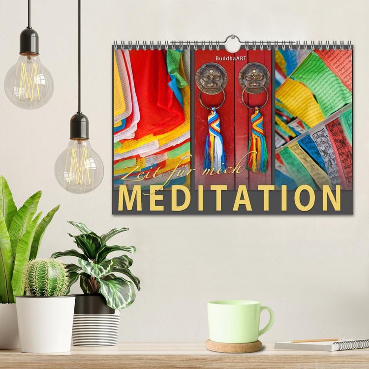 Produktbild: MEDITATION Zeit f&uuml;r mich (Wandkalender 2026 DIN A4 quer), CALVENDO Monatskalender